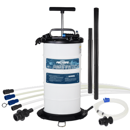 A1105 9.5L Pneumatic / Manual Oil & Fluid Extractor with Brake Bleeder Hose