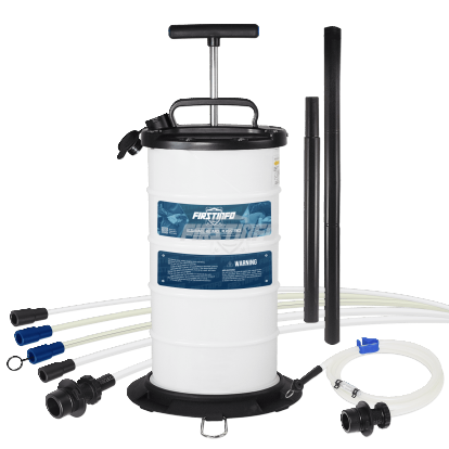 9.5L Manual Oil & Fluid Extractor with Brake Bleeder Hose
