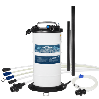 9.5L Pneumatic Oil & Fluid Extractor with Brake Bleeder Hose