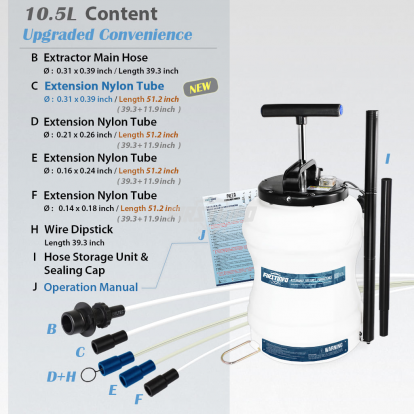 A1107H 10.5L Manual Fluid Extractor Pump