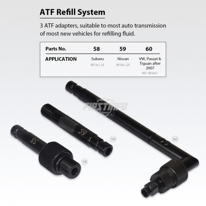 3-Piece Optional ATF Adapters