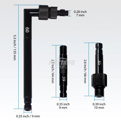 3-Piece Optional ATF Adapters