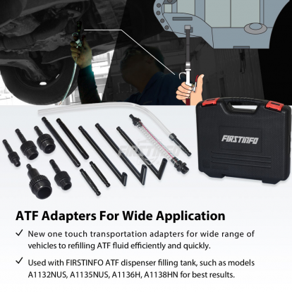 14 PCS ATF Adapters for FIRSTINFO A1132~A1136, A1138 ATF Dispenser