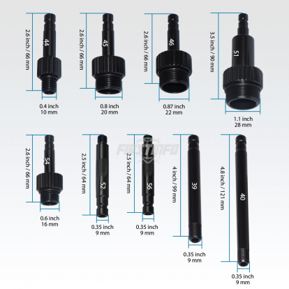 14 PCS ATF Adapters for FIRSTINFO A1132~A1136, A1138 ATF Dispenser