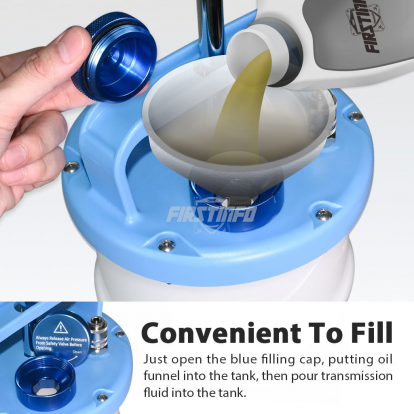 6.5L Manual ATF Dispenser w/ 14 PCS ATF Adapters