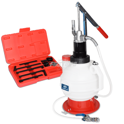 7.5L Manual ATF Dispenser w/ 8 PCS ATF Adapters