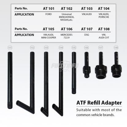 7.5L Manual ATF Dispenser w/ 8 PCS ATF Adapters