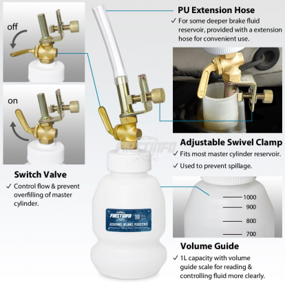 A1155 1L Brake Fluid Refilling Bottle