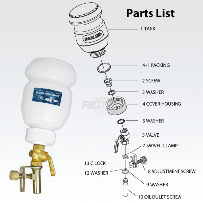 A1155 1L Brake Fluid Refilling Bottle