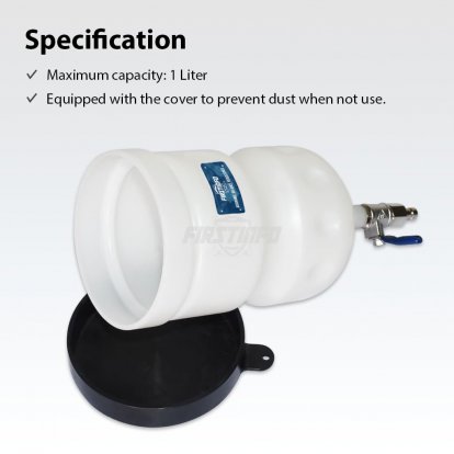 1L Manual ATF Funnel w/ Cover & Switch Valve For FIRSTINFO A1132~A1136, A1138 ATF Dispenser