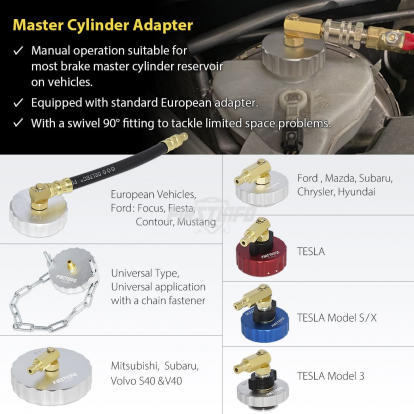 A1163HK 3L Manual Pressure Brake Bleeder