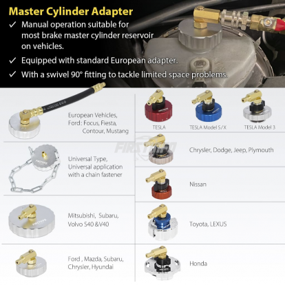 A1163HK3 3L Manual Pressure Brake Bleeder