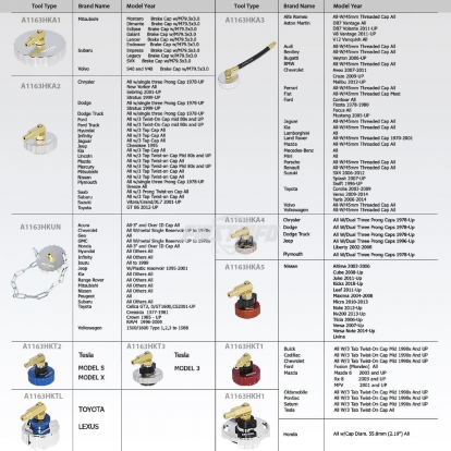 A1163HK3 3L Manual Pressure Brake Bleeder