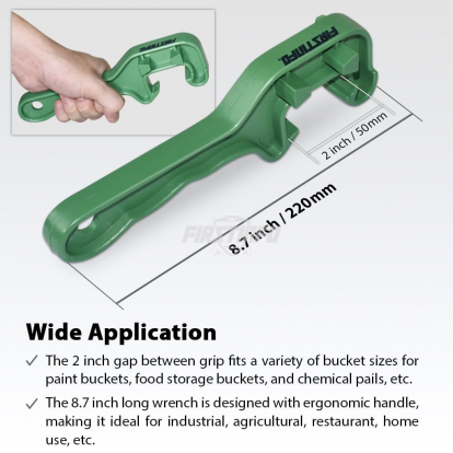 Drum Accessory - Opener Wrench (Green)