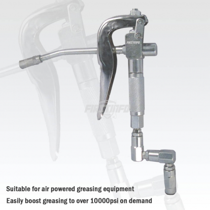 High Pressure Lubrication Boost Grease Gun with 360 Z Swivel