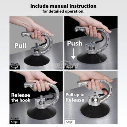 A1504A Auto Body Damage Repair Suction Cups Dent Puller 75mm