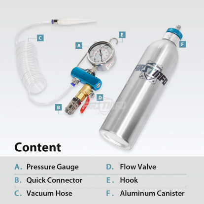 Vacuum System Cleaner & Tester Kit