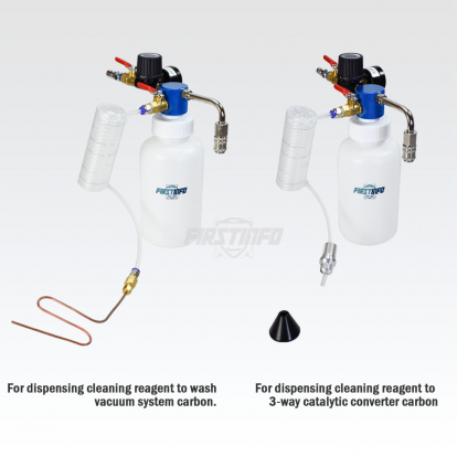 3 in 1 Air / Pneumatic Engine Intake System Carbon Washing Kit