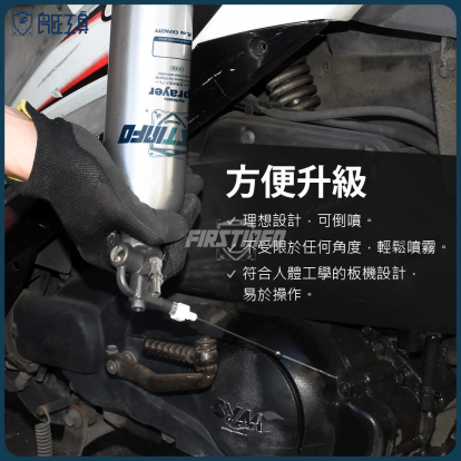 新型620cc氣動140PSI 鋁製噴霧罐加厚款 可重複使用壓力噴霧罐