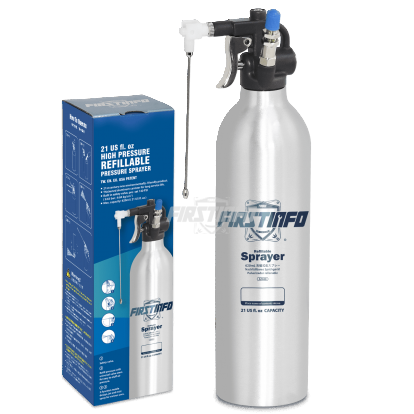 620ml Thickened Aluminum Refillable Fluid Sprayer Can Maximum Pressure 140 psi