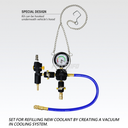 Vacuum-Type Cooling System Filler Kit