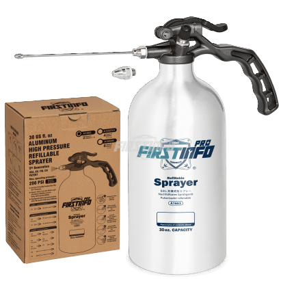 900ml 超厚鋁製可重覆充氣充壓噴霧罐 霧狀短噴嘴+柱狀長噴嘴