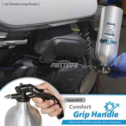 A1665 40 oz Aluminum Refillable Non-Aerosol Spray Can, 200 PSI A1665 40 oz Aluminum Refillable Non-Aerosol Spray Can, 200 PSI