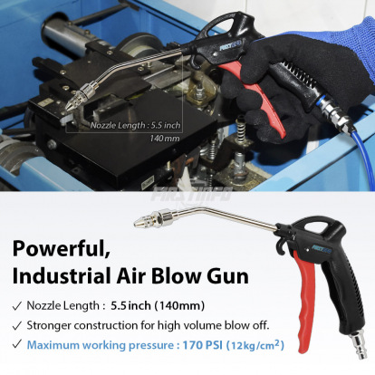 Air Duster Blow Gun w/ 115mm Fixed Nozzle