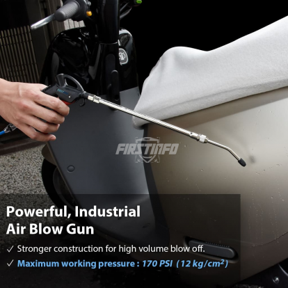 A18525 Air Duster Blow Gun w/ Adjustable Nozzle (Range: 295~500mm)
