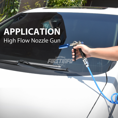 Air Adjustable Duster Blow Gun with High Flow Nozzle