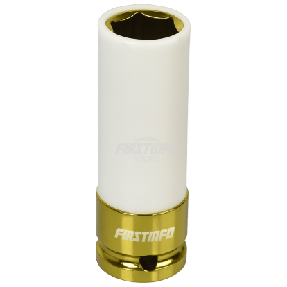 B2901A-B2901C CR-MO Deep Wheel Protector Impact Socket 17/19/21 mm