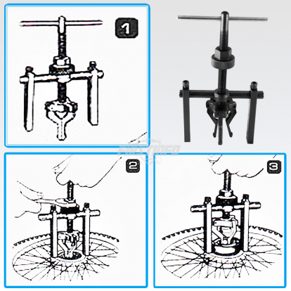 3 Jaws Internal Bearing Puller