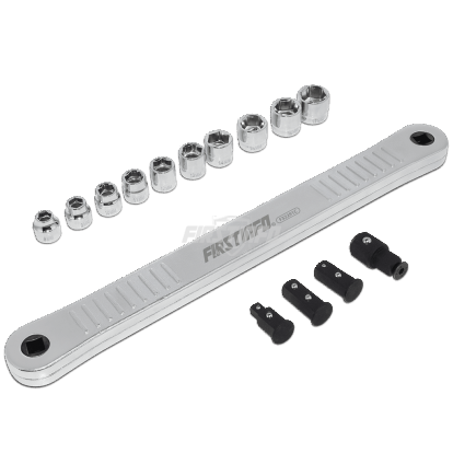 Ratchet Extension Drive Bar and Low Profile Socket Set