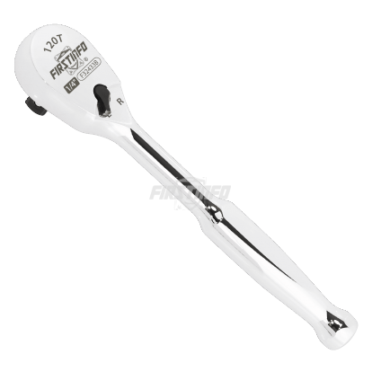 F32433B 1/4" Drive Ratchet Handle Wrench 120-Tooth Sealed Head Design
