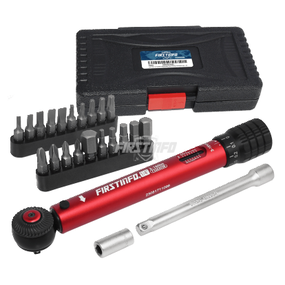 F326353B 1/4" Aluminum Adjustable Mini Torque Wrench Set