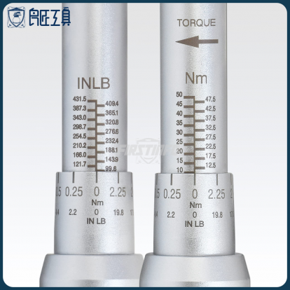 3分可調扭力扳手 10~50Nm (Nm / Ft 雙刻度)