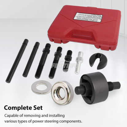 Power Steering Pulley Puller Installer Kit for Water Pump, Vacuum Pump Pulleys Installation Remover