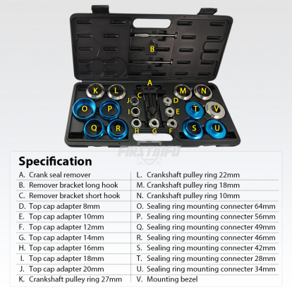 Camshaft Seal Remover & Installer Set