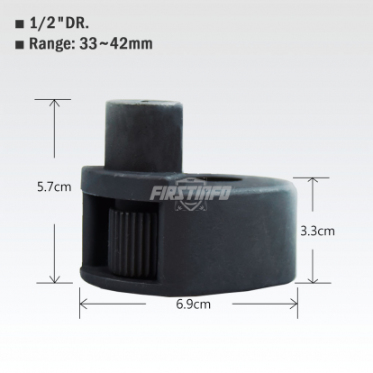 1/2" Dr. Universal Direction Steering Rod Wrench (Range:33-42mm)
