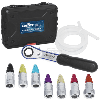 F3525N Brake Fluid Bleeder Socket Adapter & Ratchet Wrench Kit