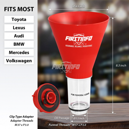 F3553T Engine Oil Funnel for Toyota and Lexus