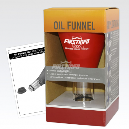 Engine Oil Funnel for Toyota and Lexus