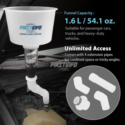 F35613 No-Spill Coolant Funnel Kit