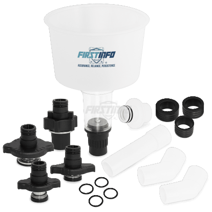 No-Spill Coolant Funnel Kit Coolant Refilling Funnel Set