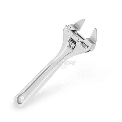 6" Adjustable Wrench 0.94 inch (23.9mm) Jaw Capacity, Chrome Vanadium