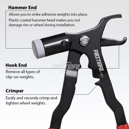 F3921 Coated Wheel Balance Weight Plier Tool