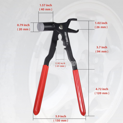 F3921 Coated Wheel Balance Weight Plier Tool