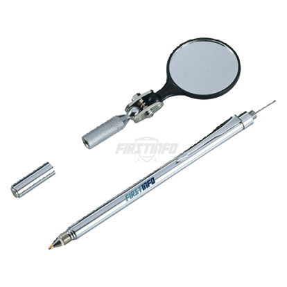 Telescopic 4 in 1 Magnetic Pick Up & 1-1/2" Inspection Round Mirror (Lenght:64cm)