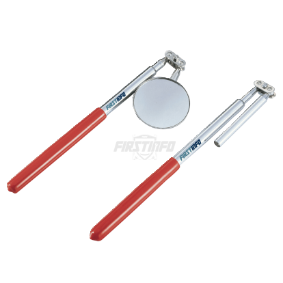 Extendable Telescopic Magnetic Pick-up & O50mm Round Inspection Mirror (Total Length:510mm)