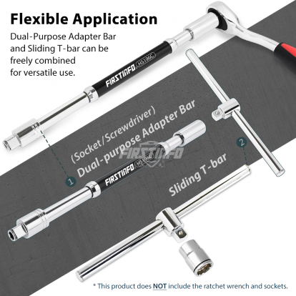 H5196C 3/8 Inch Drive Adjustable 2-Way Speed T-Handle Spinner Wrench H5196C 3/8 Inch Drive Adjustable 2-Way Speed T-Handle Spinner Wrench